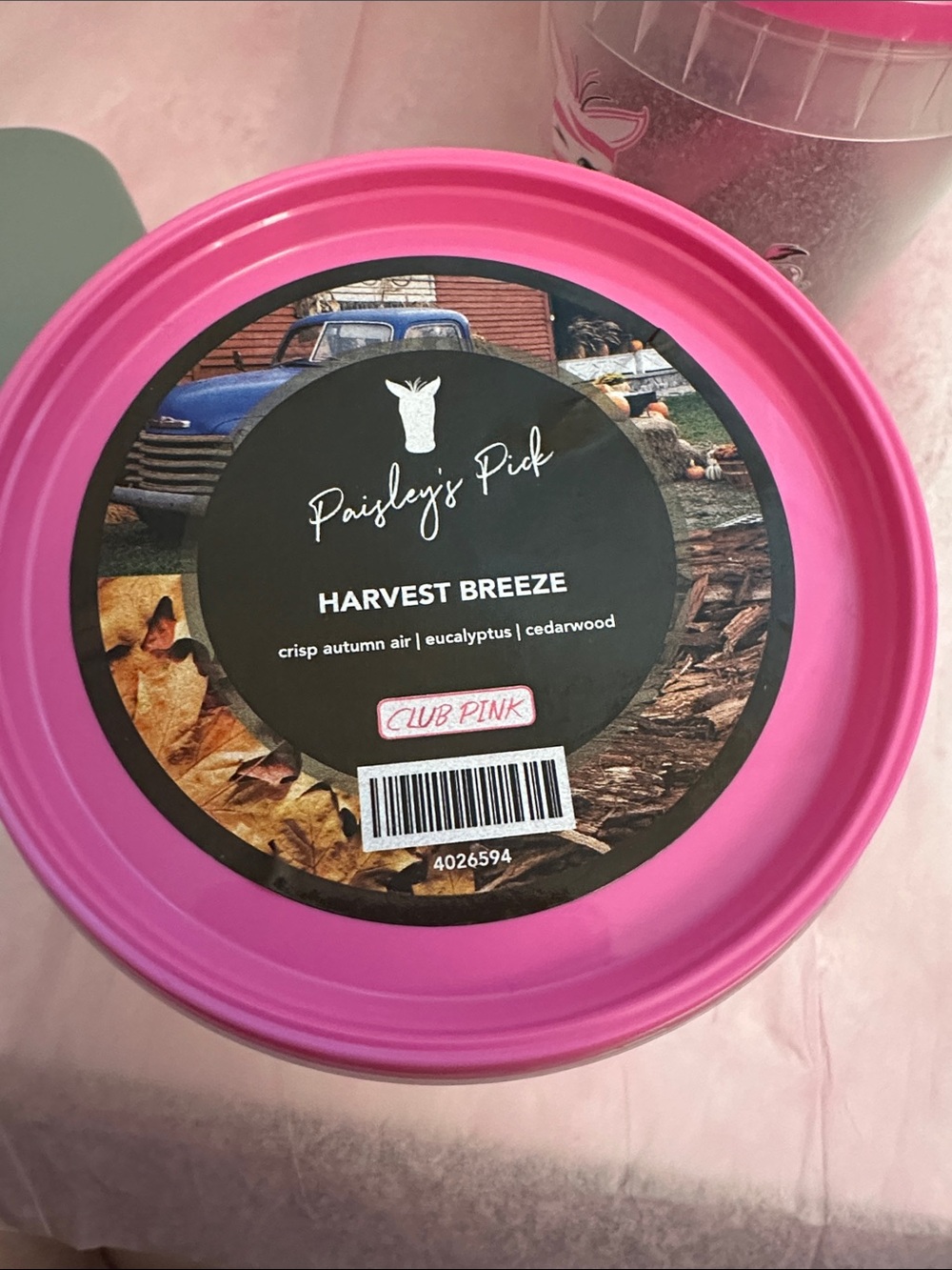 Harvest Breeze Pink Zebra sprinkles